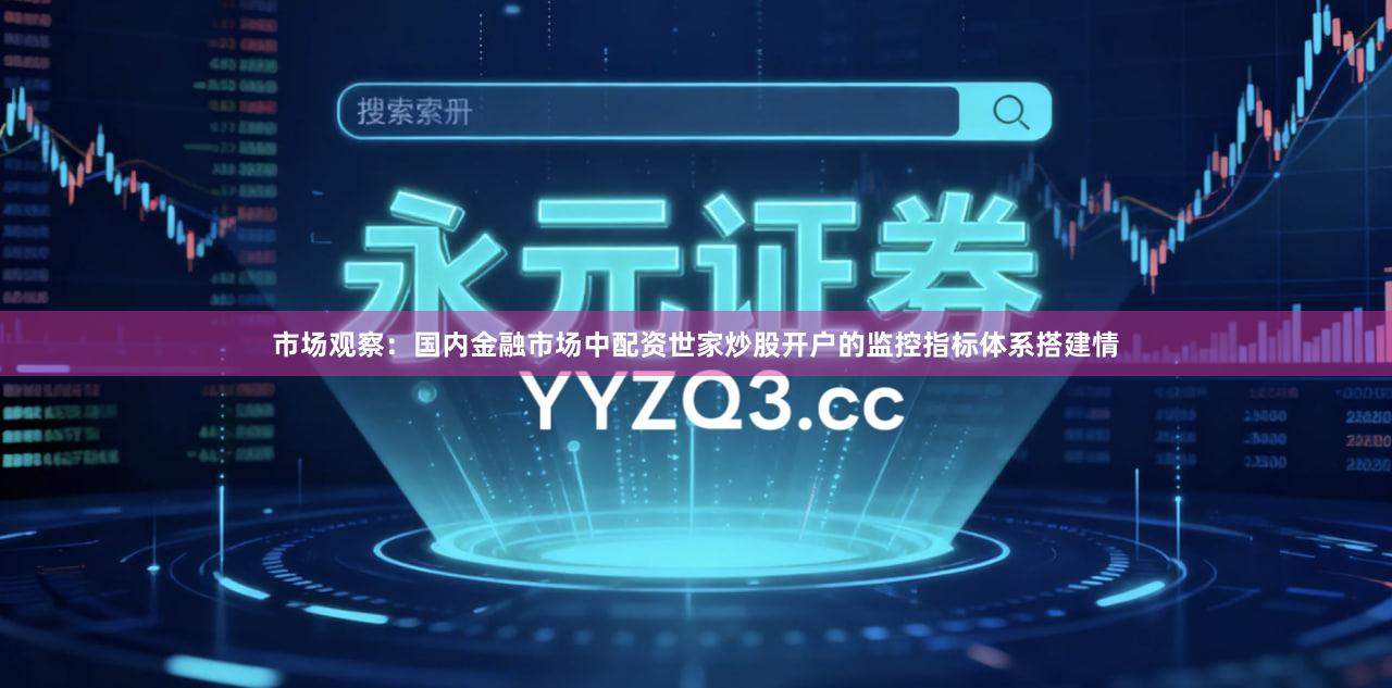 市场观察：国内金融市场中配资世家炒股开户的监控指标体系搭建情